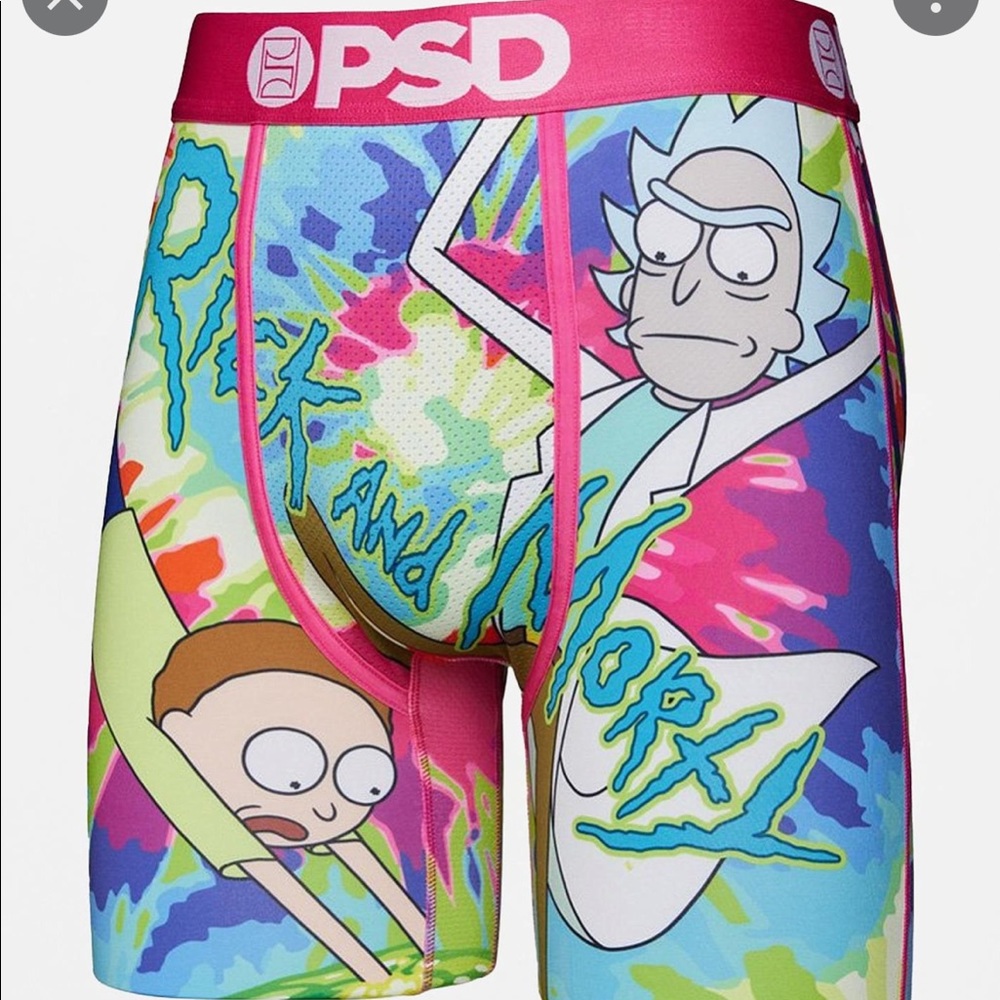 Rick and Morty PSD briefs